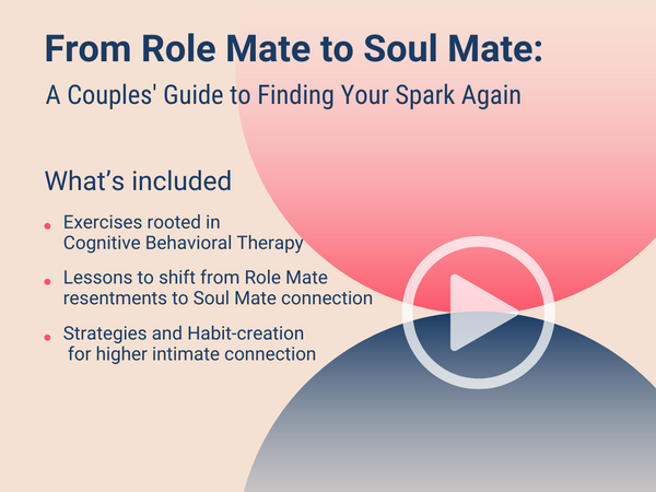From “Role Mate” to Soul Mate:  A Couples' Guide  to Finding Your Spark Again